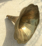 Gramophone Phonograph Brass Horn Loudspeaker - Roadshow Collectibles