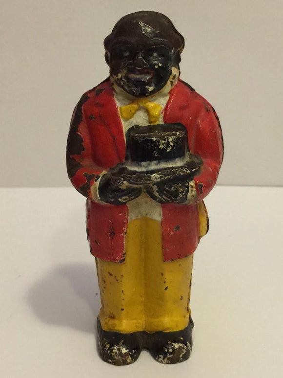 Black Americana, Old Uncle Moses Bank, Cast Iron - Roadshow Collectibles