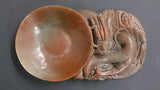 Ink Bowl, Shoushan Stone Agalmatolite, Hand Carved Dragon, Chinese - Roadshow Collectibles