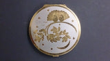 Wadsworth Makeup Compact, Two Tone Two Doves Stars Crescent Moon Light - Roadshow Collectibles