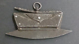 Chinese Lock In The Shape Of a Chopping Blade - Roadshow Collectibles