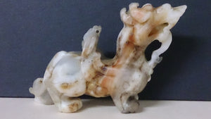 Pixiu Creature Carrying a Bird, Hand Carved From Jade, Chinese - Roadshow Collectibles