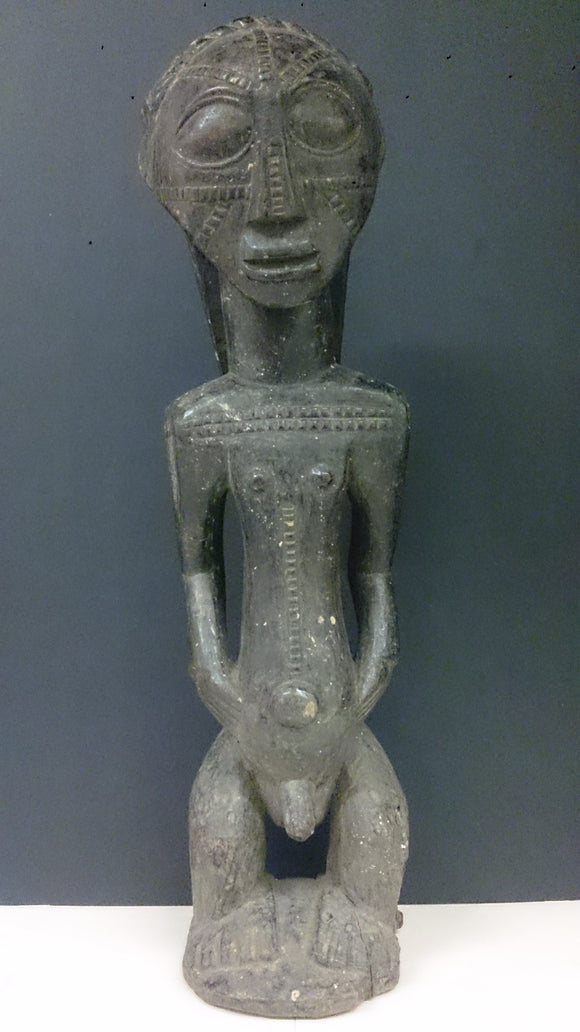 Congo Africa, Hand Carved By The Tabwa Tribe, Figure Of a Male - Roadshow Collectibles