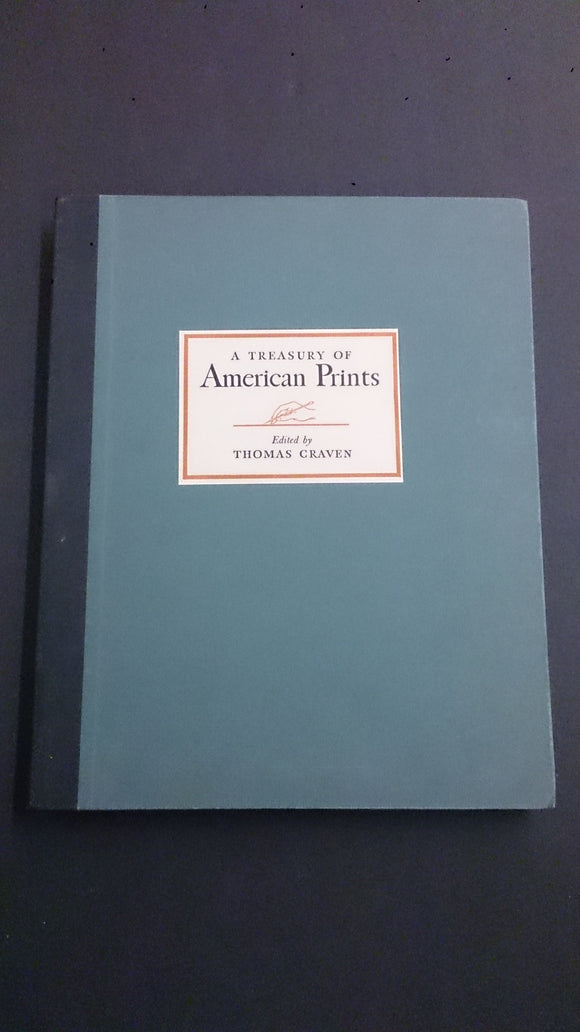 Hard Cover Book, A Treasury of American Prints Edited By Thomas Craven - Roadshow Collectibles