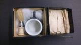 Victorian Repousse Shaving Cup & Shaving Brush, Glass Milk Liner - Roadshow Collectibles