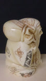 Netsuke, Carved Bone, a Bearded Old Man Holding a Sack, Japanese - Roadshow Collectibles
