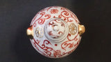 Snuff Bottle Porcelain, Hand Painted, Reddish Brown and Gold, Chinese - Roadshow Collectibles