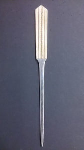Letter Opener With Detailed Cross Weave Handle Design - Roadshow Collectibles
