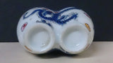 Snuff Bottle Twin, Porcelain, Hand Painted, Stylized Dragons, Chinese - Roadshow Collectibles
