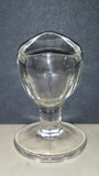 Clear Glass Eye Wash Cup with Inscription 15 Stamped On Bottom - Roadshow Collectibles