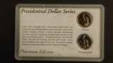 2007 Presidential Dollar Coll, 3 Editions Gold Platinum & Uncirculated - Roadshow Collectibles