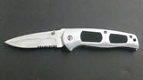 Jaguar Folding Pocket Knife, Stainless Steel Serrated Locking Blade - Roadshow Collectibles