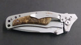 Frost Folding Pocket Knife, Locked Blade, Stainless Steel, Pocket Clip - Roadshow Collectibles
