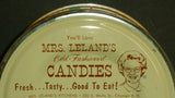 Mrs Leland's Old Fashioned Candy Tin, Colours and Patterns Of The 60s - Roadshow Collectibles