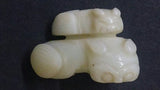Jade Carving of a Pair of Foo Dogs - Roadshow Collectibles