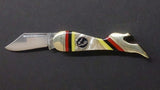 Timber Wolf Folding Pocket Knife, Leg Shaped, Stripes & Marbled Design - Roadshow Collectibles