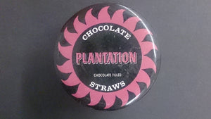 Chocolate Plantation Chocolate Filled Straws, Tin - Roadshow Collectibles