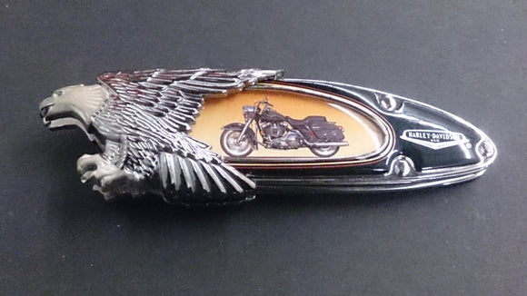 Franklin Mint 'Harley Davidson' Commemorative Folding Pocket Knife - Roadshow Collectibles