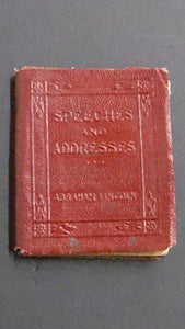 Leather Bound Book Entitled Speeches and Addresses of Abraham Lincoln - Roadshow Collectibles