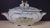 Candy Dish, 50th Golden Wedding Anniversary, Fine China Gold Pattern - Roadshow Collectibles