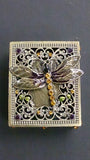 Dragonfly Jewellery Box, Metal, Crystals, Crafted By Skilled Artisans - Roadshow Collectibles