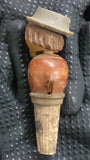 Mechanical Bottle Stoppers, A Pair, Male and Female, Hand Made - Roadshow Collectibles