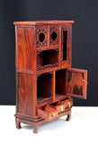 Chinese Display Cabinet Rosewood, Miniature Furniture Replica - Roadshow Collectibles