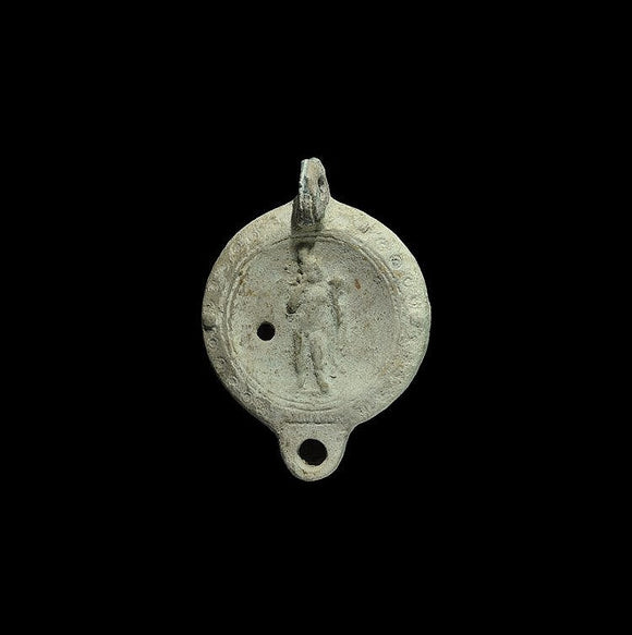 Roman Oil Lamp Terracotta, Figure Of Harpocrates, 2nd Century AD - Roadshow Collectibles