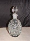 Aseda Swedish Crystal Decanter, 12 Dimples, Gently Ruffled Lip, 1960's - Roadshow Collectibles