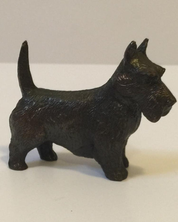 Scottish Terrier Dog, Solid Bronze, Maquette - Roadshow Collectibles