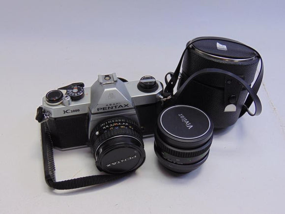 Asahi Pentax K1000 35mm Camera with 24mm Lens - Roadshow Collectibles