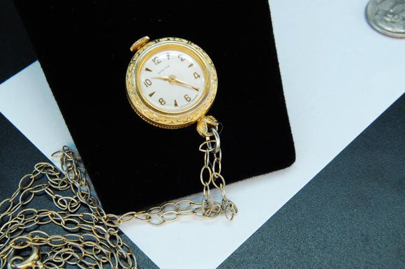 Racine Swiss Made Watch Necklace - Roadshow Collectibles