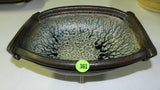 Studio Pottery Bowl, Blues, Green & White, Signed - Roadshow Collectibles