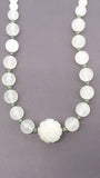 Necklace, Carved Aventurine Jade Gemstone Necklace and Cloisonne Beads - Roadshow Collectibles