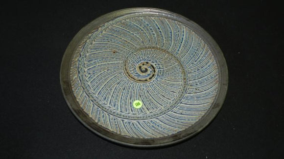 Studio Pottery Serving Platter, Large, Signed, Mid-Century - Roadshow Collectibles